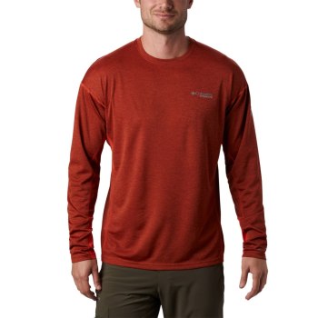 Columbia Sweater Heren, Irico Knit Long Sleeve Crew Neck Bordeaux, 12AEPZRXL